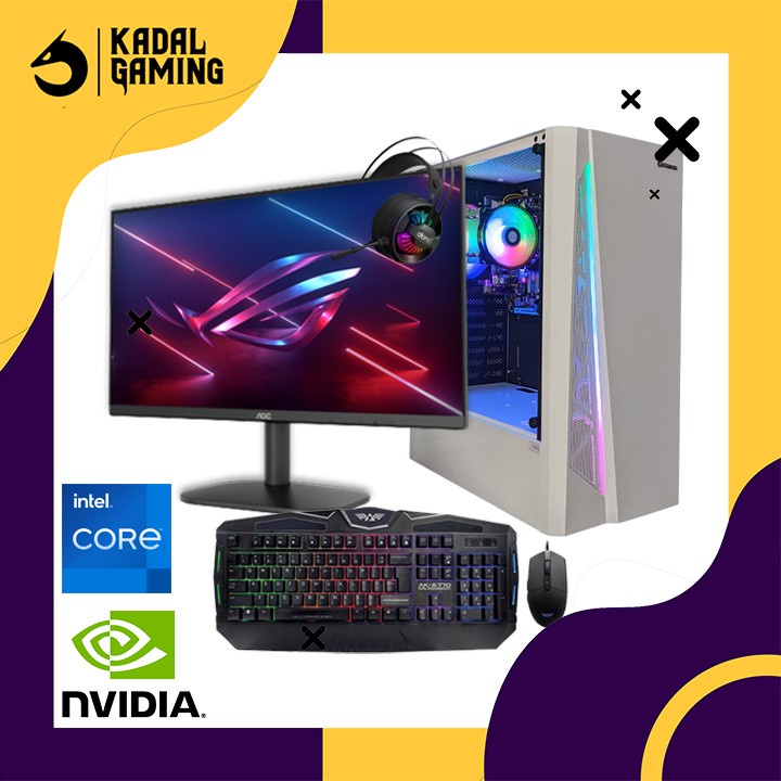 PC GAMING LIVE STREAMING INTEL CORE I5 7500 VGA NVIDIA GTX 1650 TIKTOK