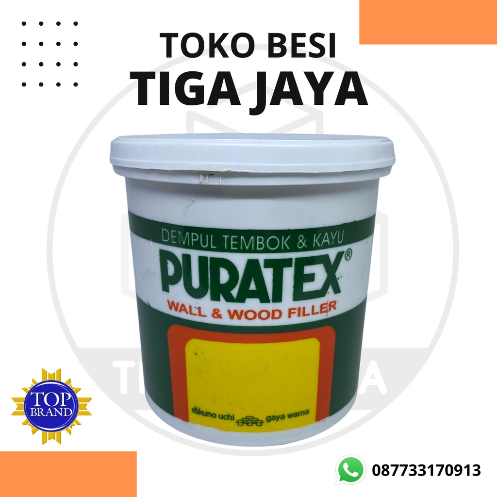 plamir / dempul tembok puratex