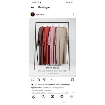 Preloved Kasya aljenna drakmilo size S