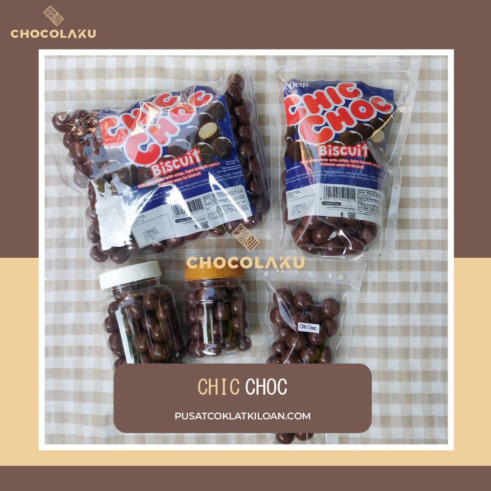 

Cokelat Delfi Chic Choc 100 gr, 250 gr, 500 gr | Toko Coklat Chocolaku