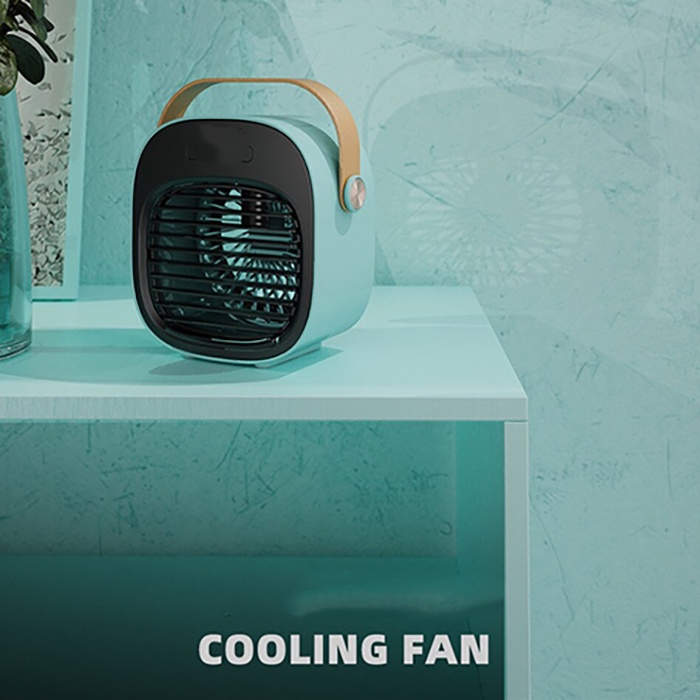 JENNIOEM Kipas Cooler Pendingin Ruangan Mini Air Conditioner AC Arctic - F12 - Green