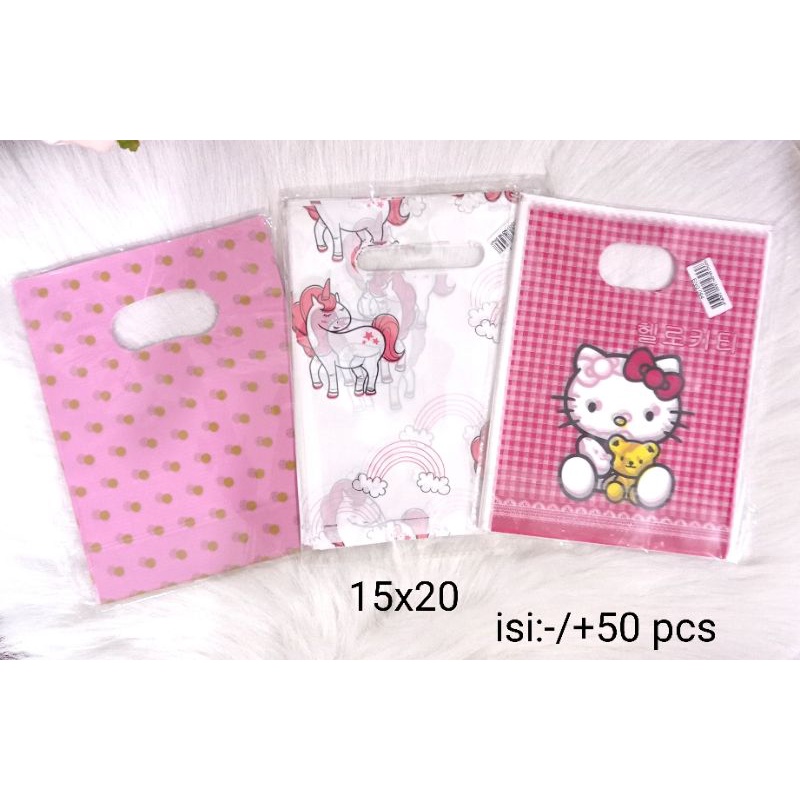 

Kantong Sablon 15x20|Plastik Motif Sablon