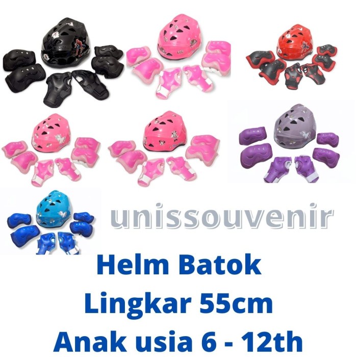 HELM SEPEDA ANAK GOWES HELM PELINDUNG SEPATU RODA