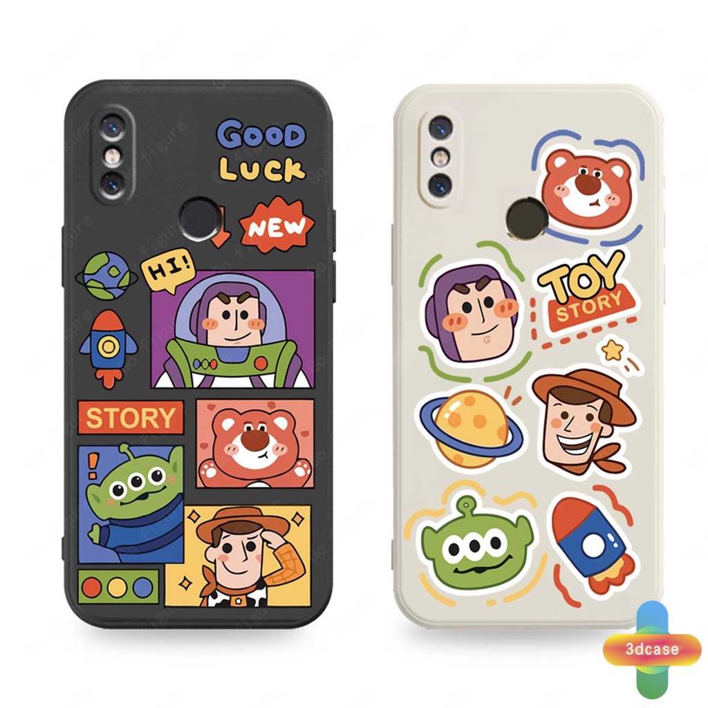 Casing Soft Case Infinix Hot 11S NFC 10 11 Play 10 10t 10s NFC 10i S4 9 Pro 10 Lite 11 Plus Hot 9 Play 11 Smart 4 4C 5 Pro  3 Plus Note 8 10 Tecno Spark 5 PRO A15 A16 A5S Y12 Y20 Y15S Y21S Cartoon Toy Story Anti-fall Case