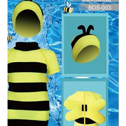 Baju Renang Anak Diving Lebah