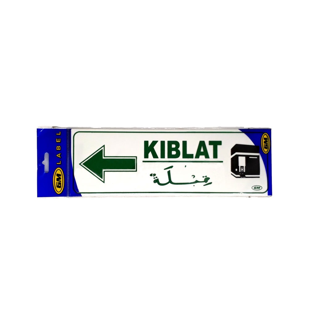 

GM label acrylic akrilik kiblat