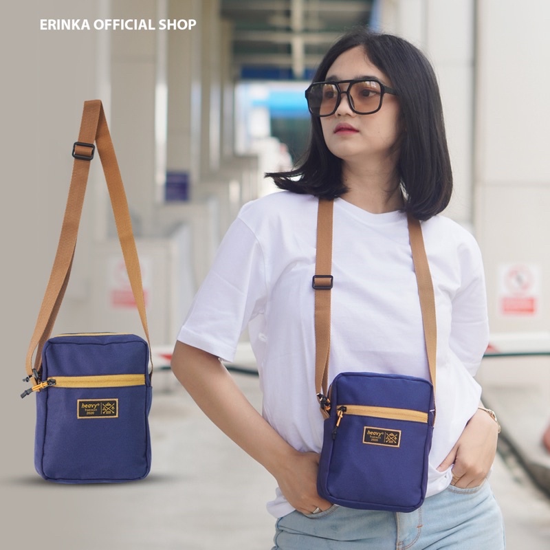 [HEAVY.BAG] SLINGBAG ORIGINAL HEAVY. TAS SELEMPANG . SLINGBAG HEAVY . TAS PRIA HEAVY . SLINGBAG MINI