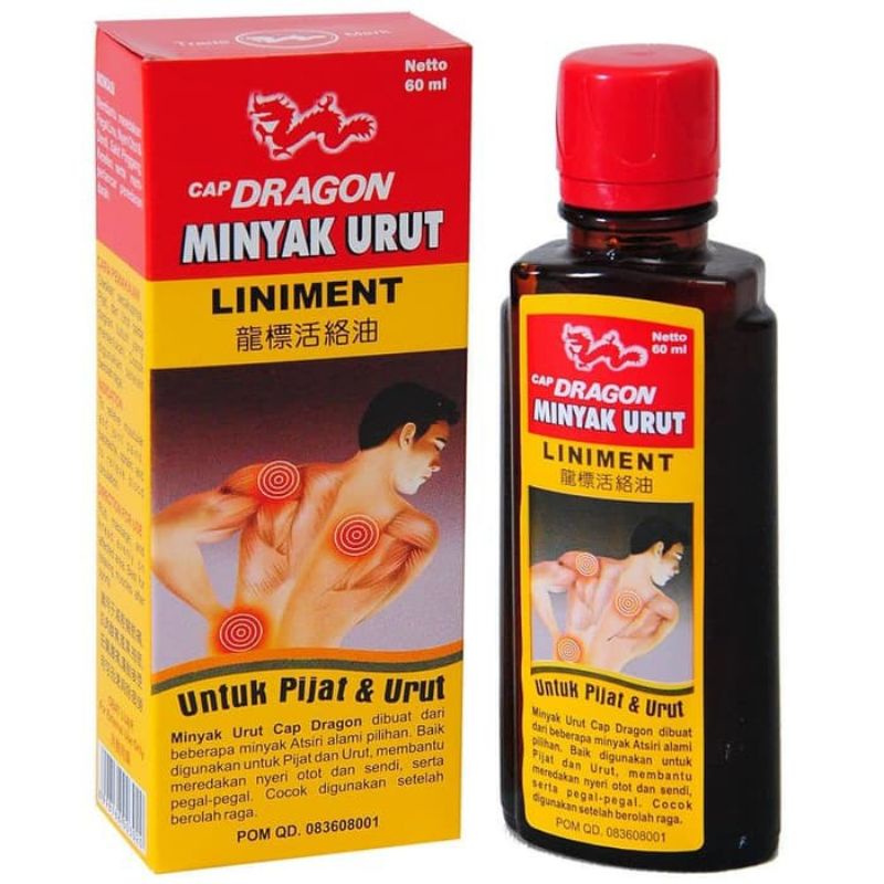 Minyak Urut Cap Dragon 60 ml