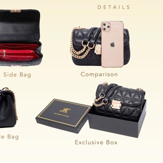 JH CLARESTA ( BOX EXCLUSIVE ) - Tas Selempang JIMS HONEY ORI JIMSHONEY - RED