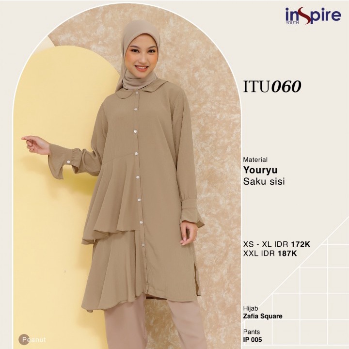 Tunik ITU 060 / Fashion Muslim Tunik ITU Terbaru / Maxy / Inspire Youth