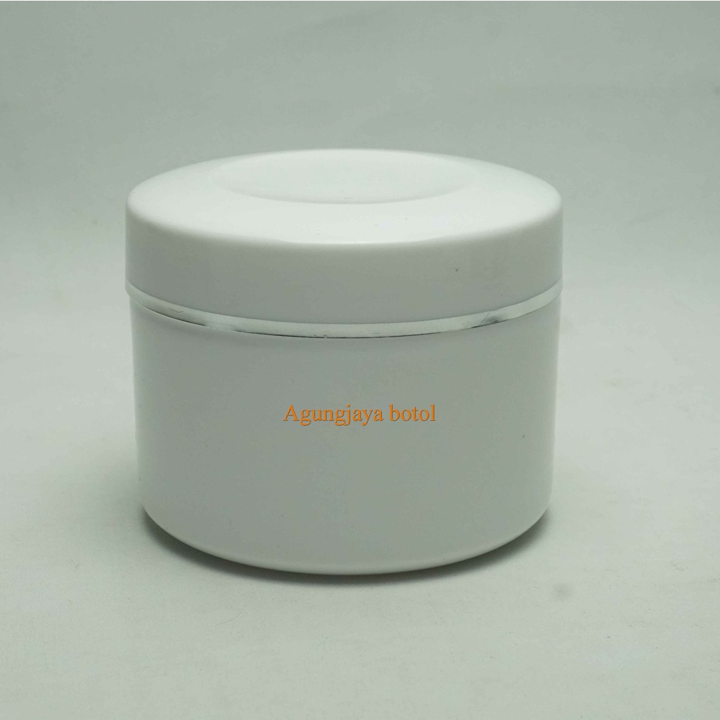 Pot Kosmetik Lulur 250 Gr Jar Scrub / Pot Plastik / Pot Lulur / Pot Body Scrub / Pot Masker / Pot 25