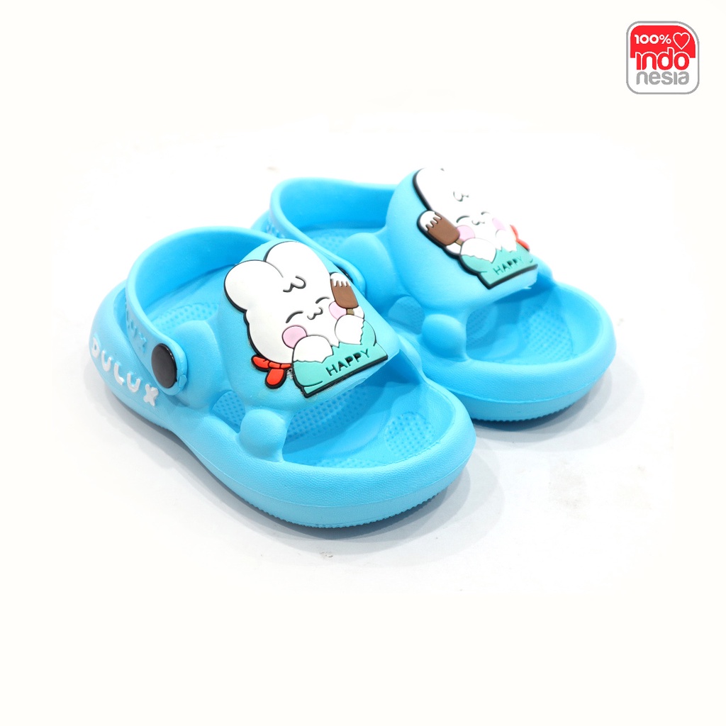 SANDAL ANAK HAPPY LED UNISEX 20-25 RANDOM - SANDAL ANAK MOTIF