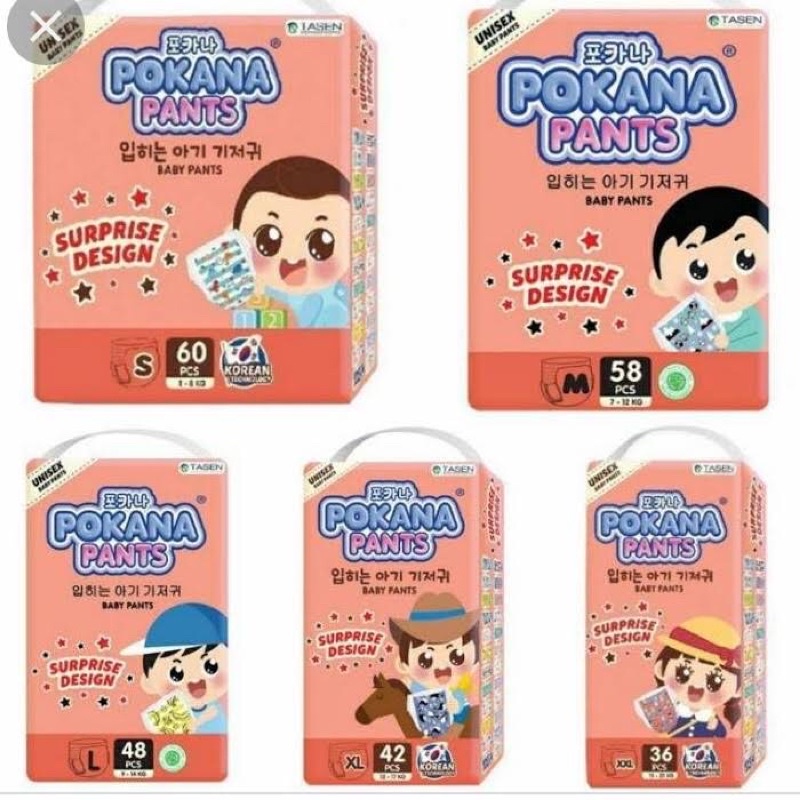 pokana size s60/m32/l28/xl24/xxl18