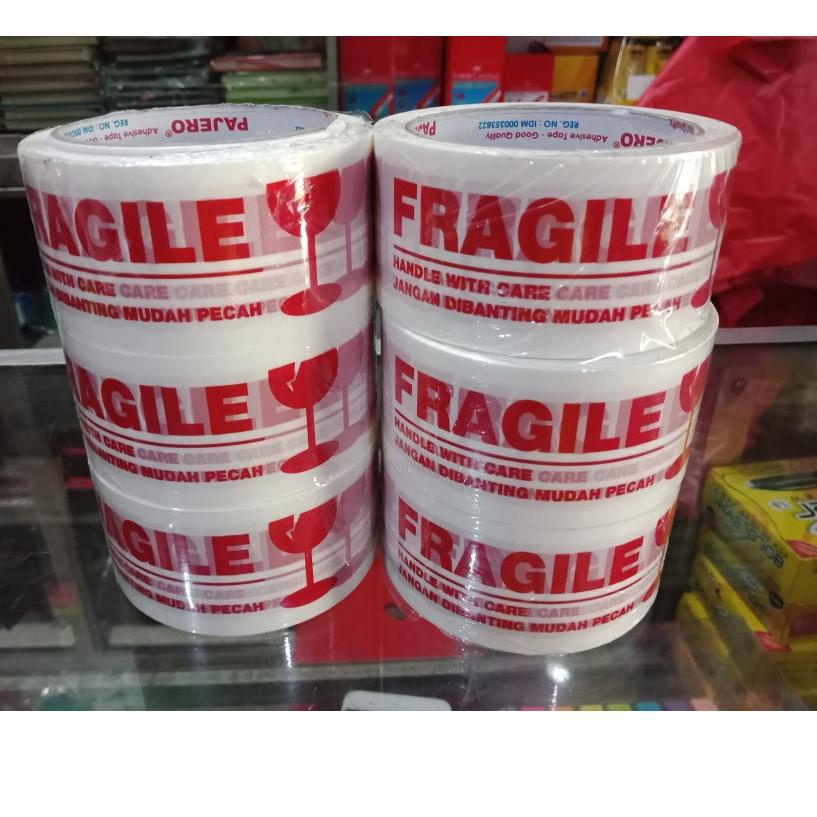 

♘ Lakban Isolasi Tape Fragile 2" x 50 meter ⇏