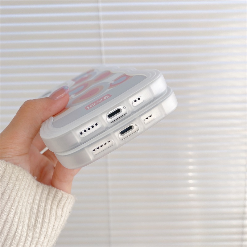 Case Pelindung Ponsel Desain Hati Warna Putih Untuk Realme 10 9 Pro+ C35 C33 C31 C30 C30s C21 C21Y C25Y C25 C25s C20 C20A C17 Realme C15 C12 C11 8 8i 7i 5 5i 5s 6i C3 Narzo 50i 50A Prime Milky White Oil Painting Love Heart Phone Case Shockproof Soft Case