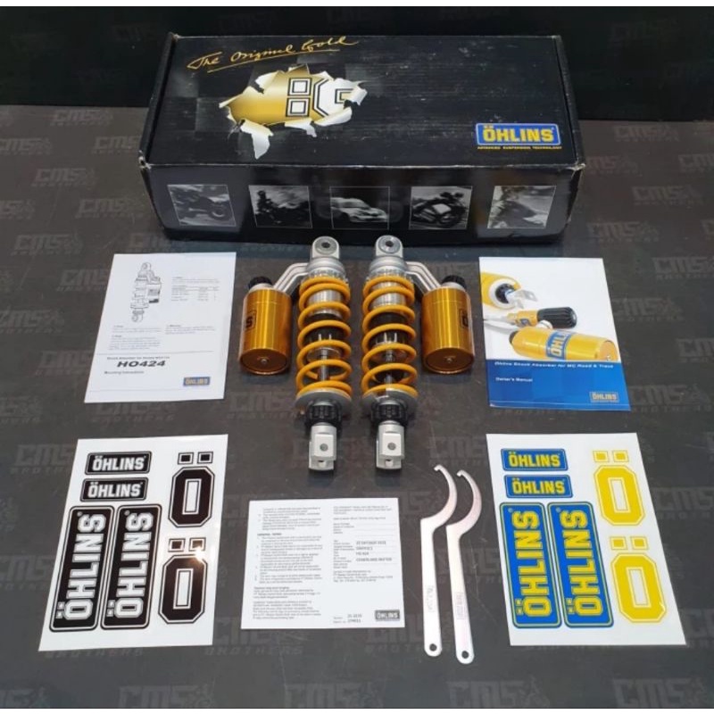 shock shok sok Shockbreaker Belakang TabungMerk Ohlins
Code HO424
For Yamaha Nouvo