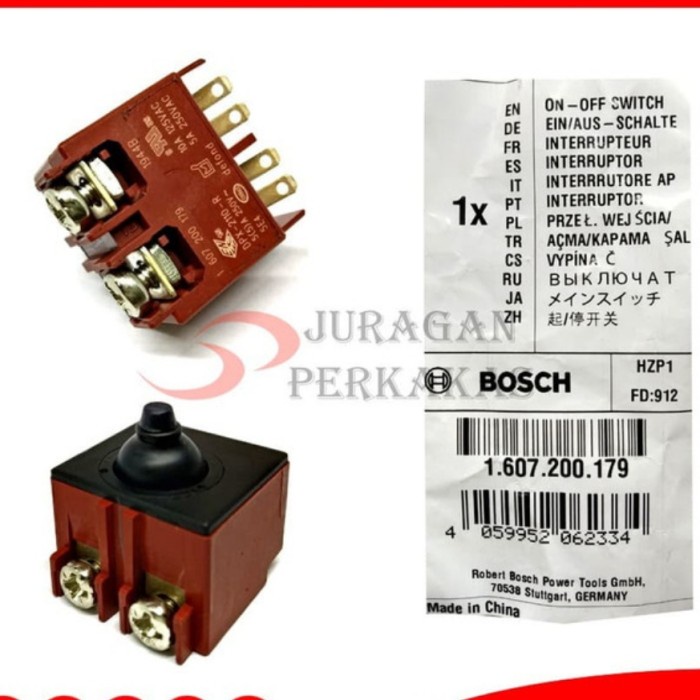 [READY] Switch Gws 060 Bosch Ori - Saklar Gurinda Bosch Gws 060 Original Bosch / Perlengkapan Rumah 