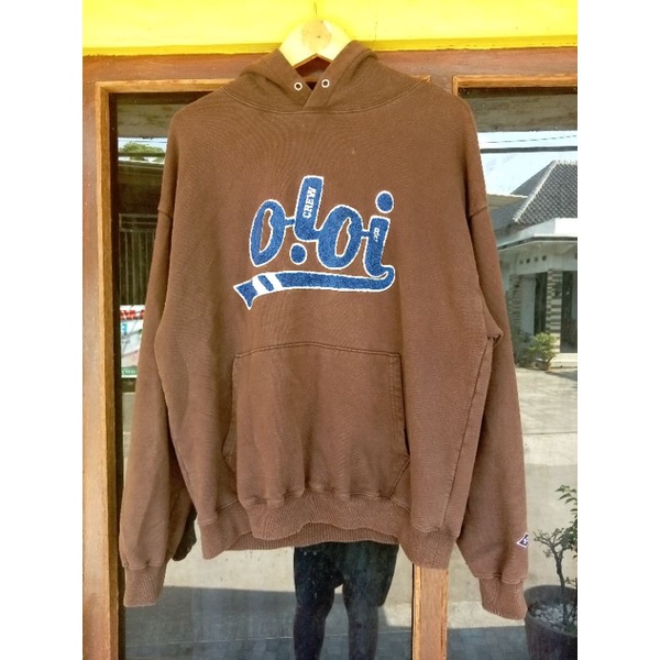 HOODIE OIOI BROWN