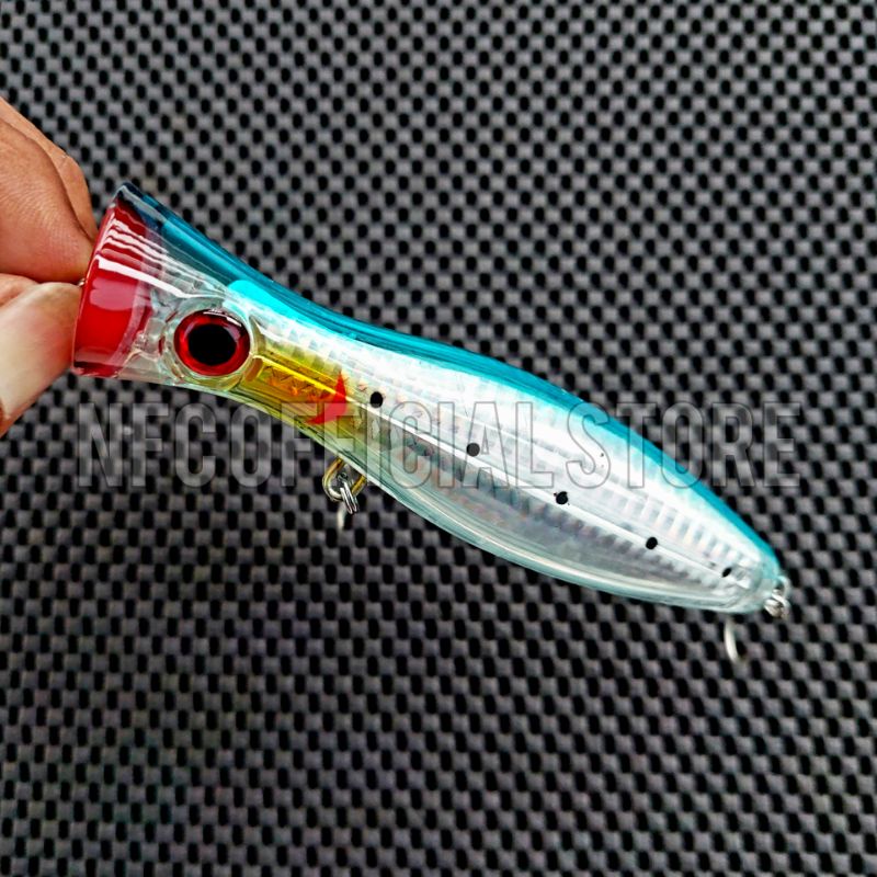 BIG Popper 12,5 cm 40 gram LONG CAST Big Mouth Mulut Besar