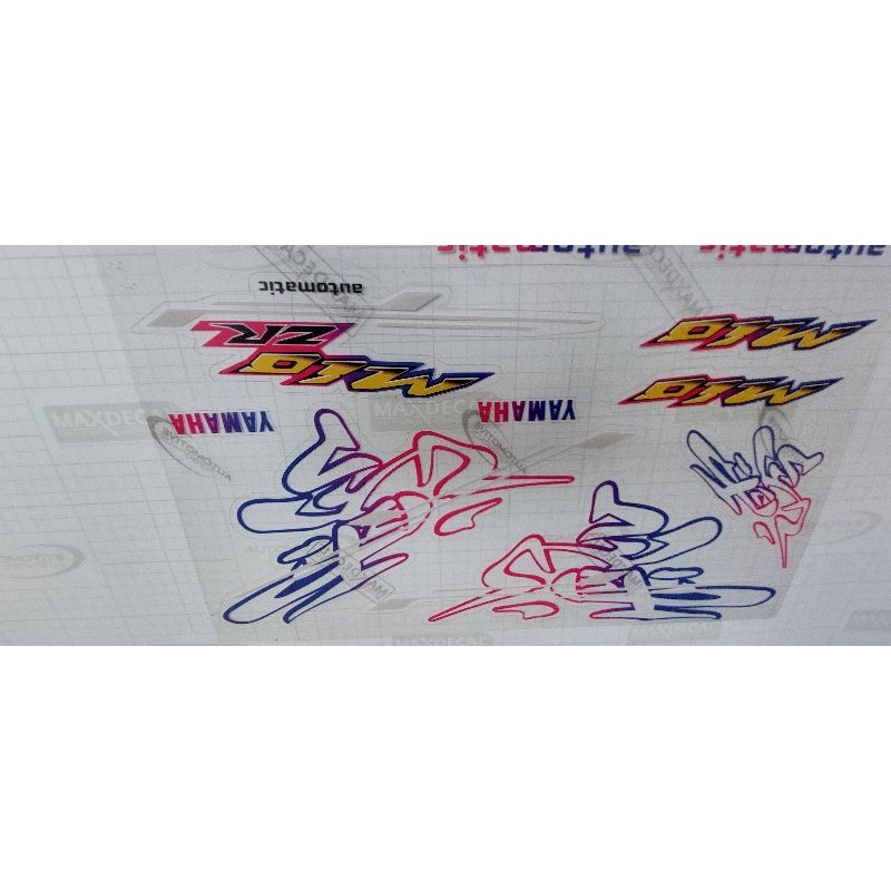 Striping mio sporty thailand Striping mio smile variasi kanji thailand striping transparan mio kanji