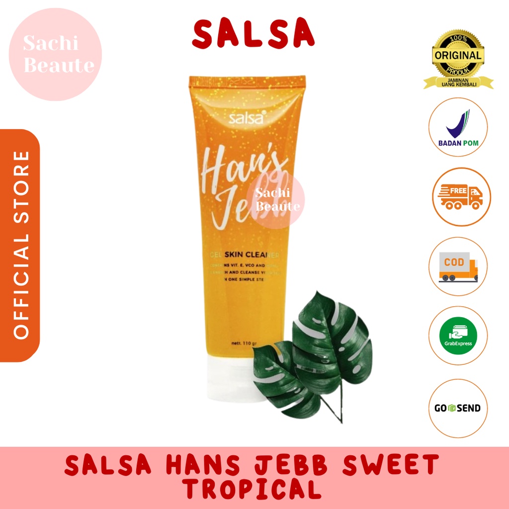 SALSA Hans Jebb Peeling Gel Perontok Daki Ketiak Hitam Kulit Kusam - Sweet Tropical