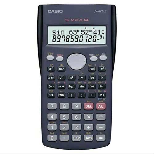 

Casio FX-82MS Scientific Calculator Ilmiah Sekolah Kuliah