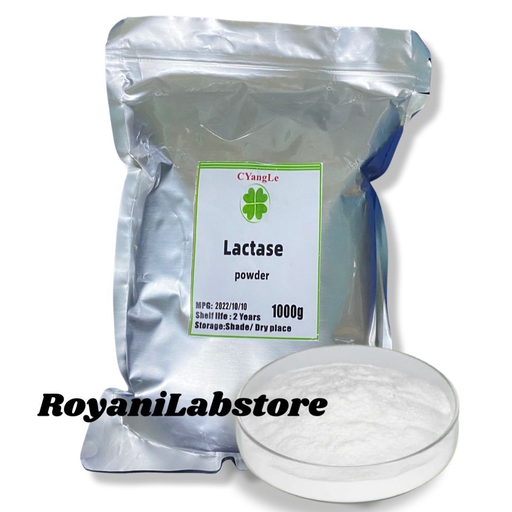 Jual Enzim Laktase Powder 20 gram / Enzyme lactase Powder 20 gram