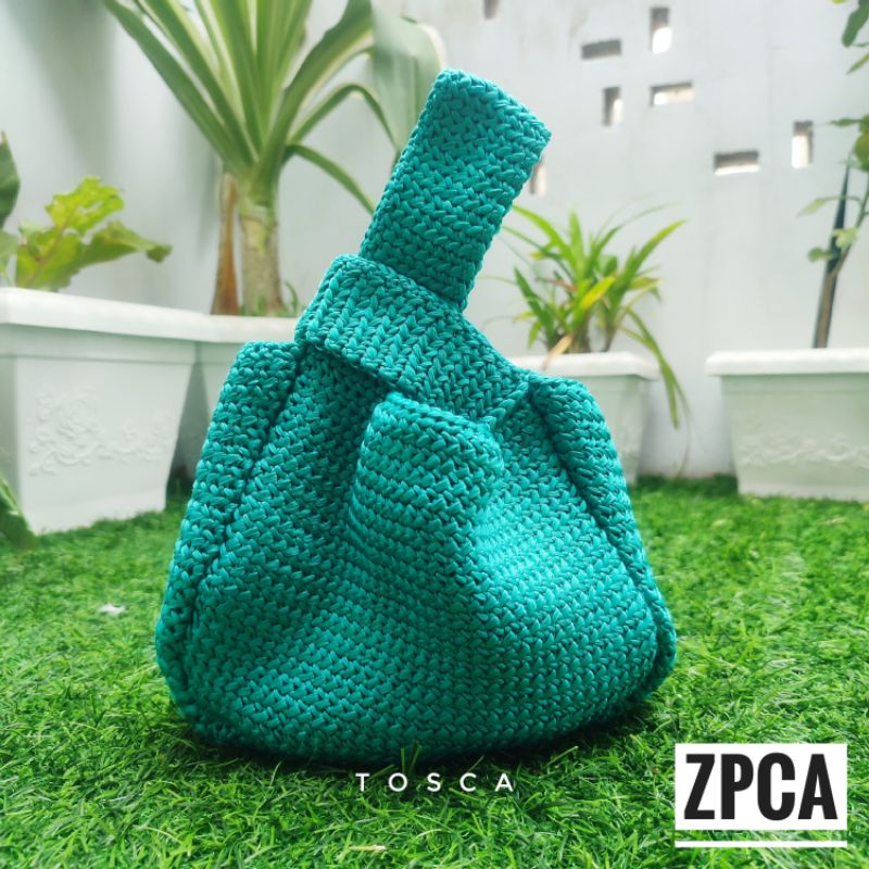 Tas Rajut Knot Bag Tas Pesta  Tas Jinjing Kekinian