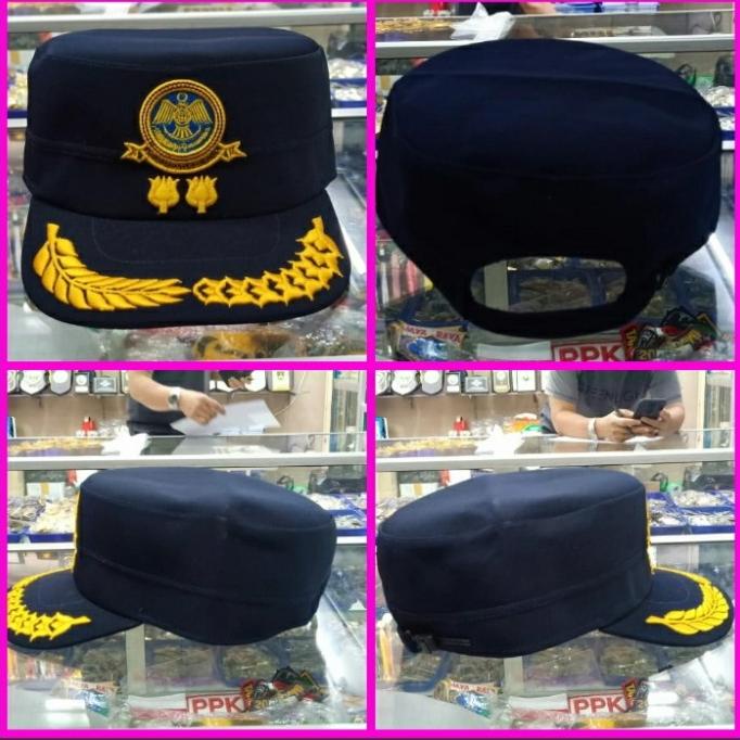 TOPI KOMANDO KEMENHUB GOLONGAN 3D 4A 4B TOPI KOMANDO PERHUBUNGAN