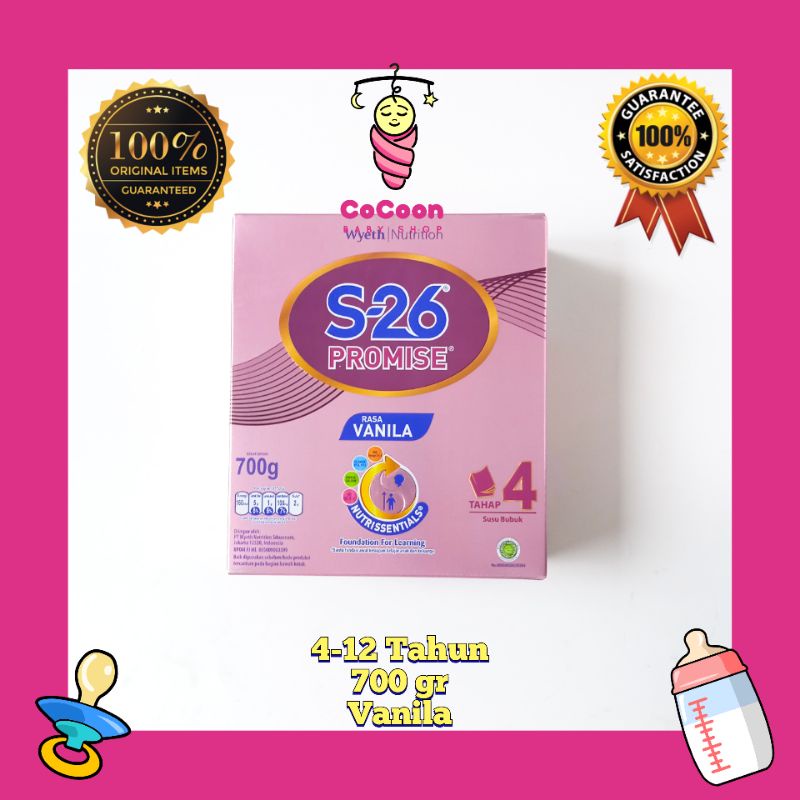 Susu Formula Anak S26 Promise Pouch Reguler 700 gr 700g 4-12 Tahun