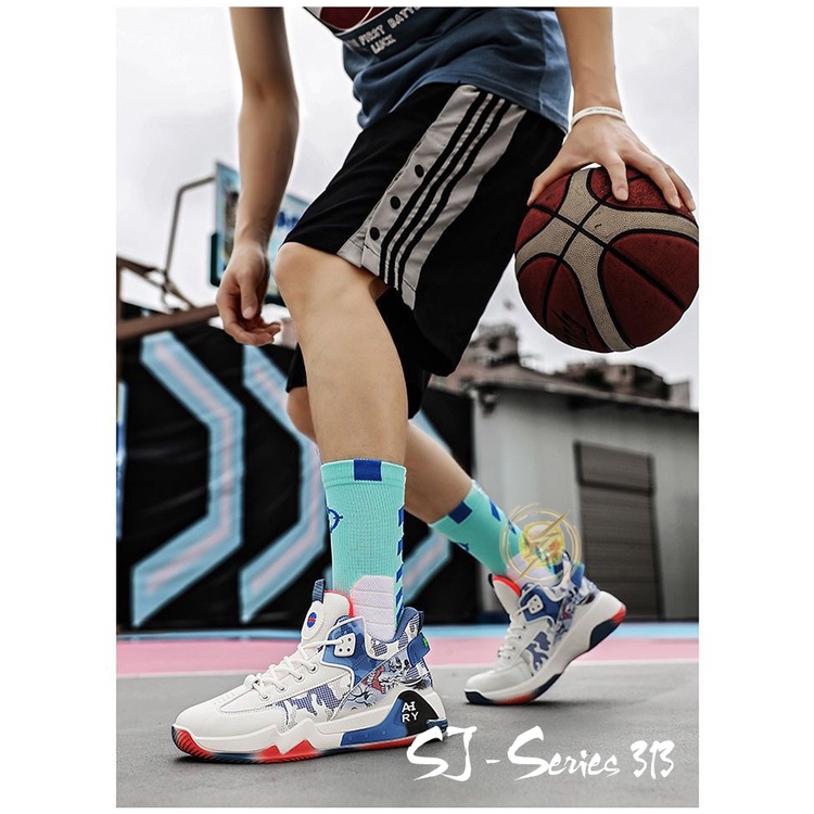 [OOS] Sepatu Sneakers Pria Motif Unik dan Keren Cocok Buat OOTD Kualitas Import Premium -313