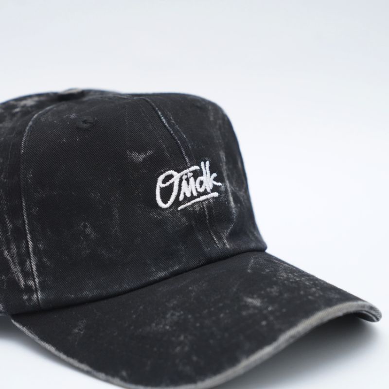 Omidoki Topi Baseball Caps Washed Hitam Geby