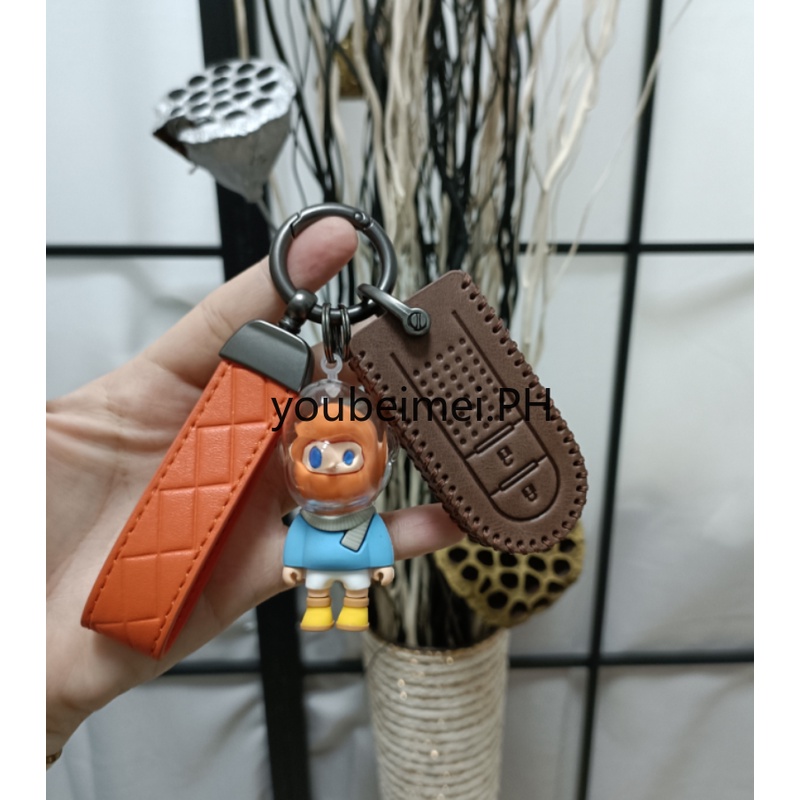 1 Pc / Casing Kunci Mobil Toyota Wigo Rush 2019-2022 Bahan Kulit