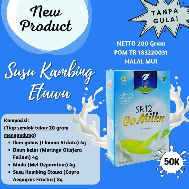 

susu gomilku etawa SR12
