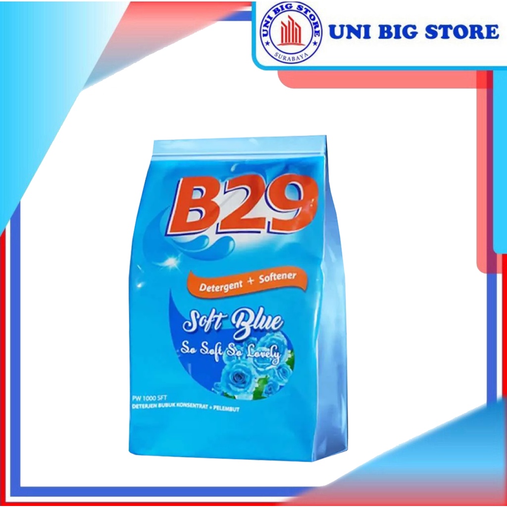 Jual B-29 Sabun Cuci Baju B29 Detergent Softener Powder Soft BLUE 777 ...