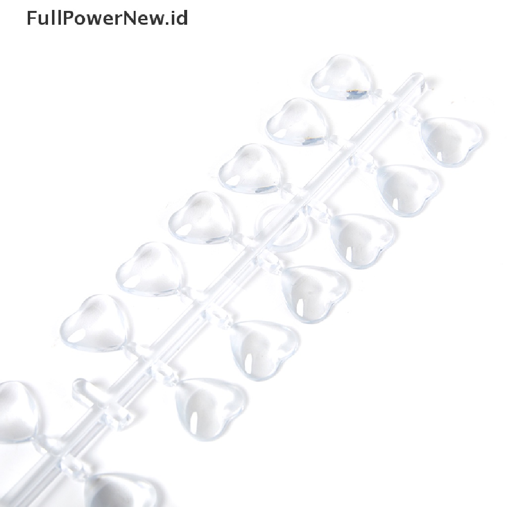 Power Kartu Display Warna Kutek Bentuk Ovalpersegihati Bahan Akrilik Transparan Untuk Nail Art