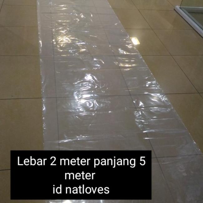 

plastik bening besar 2 meter x 5 meter - 2 m x 5 m