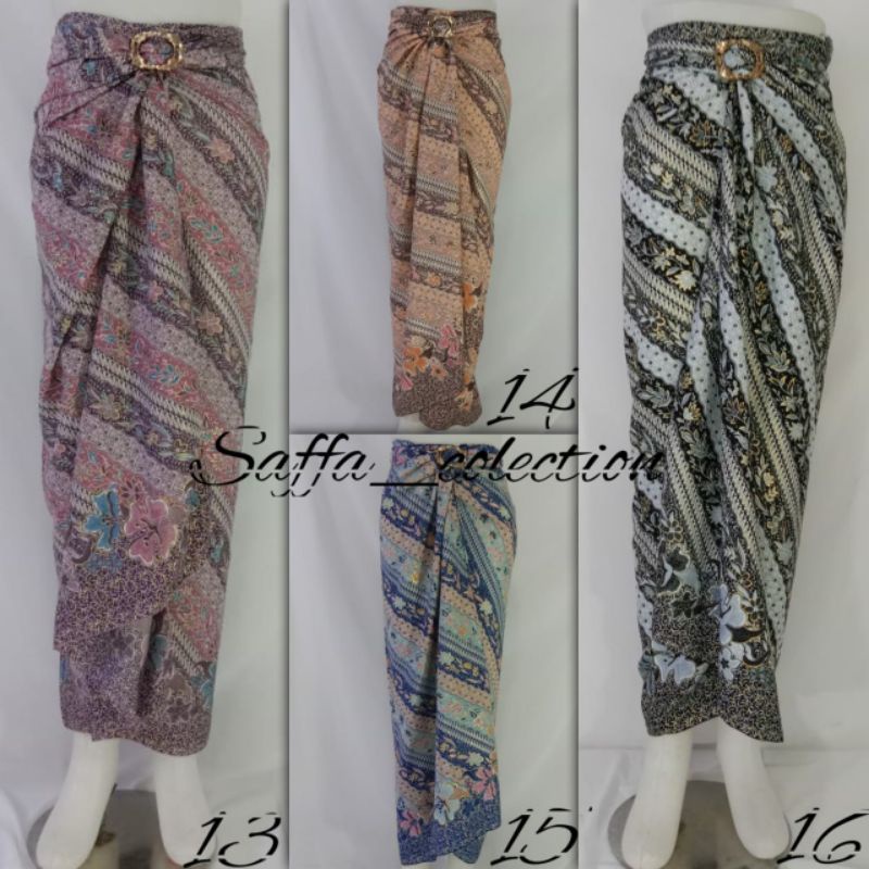 rok lilit batik/rok serut batik terbaru