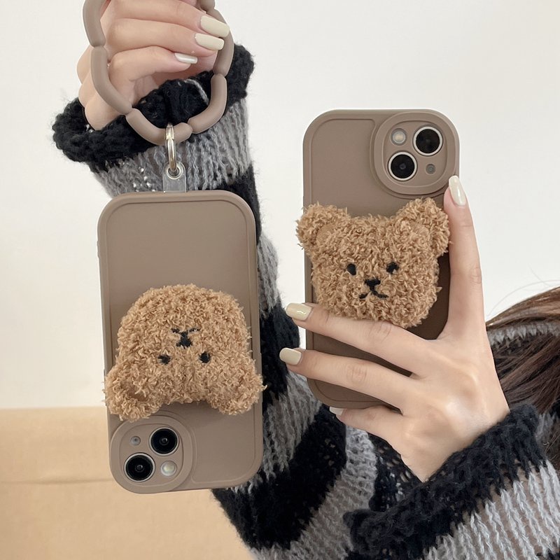 Casing Soft Case Silikon + strap Tangan Untuk IPhone 6 / 6S / 7 / 8 + / X / XR / XS Max / 11 / 12 / 13 / 14 Pro Max 14 +