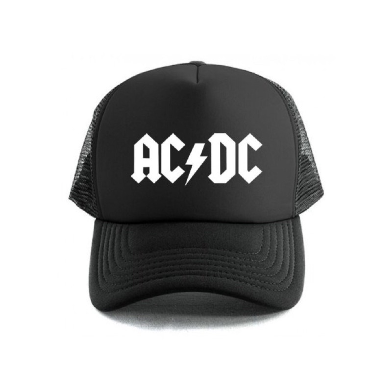 Topi Trucker ADC - HITAM PUTIH