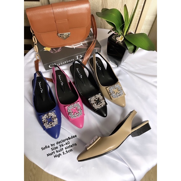 DECLARE&amp;DEE SOFIA HEELS WANITA KONDANGAN