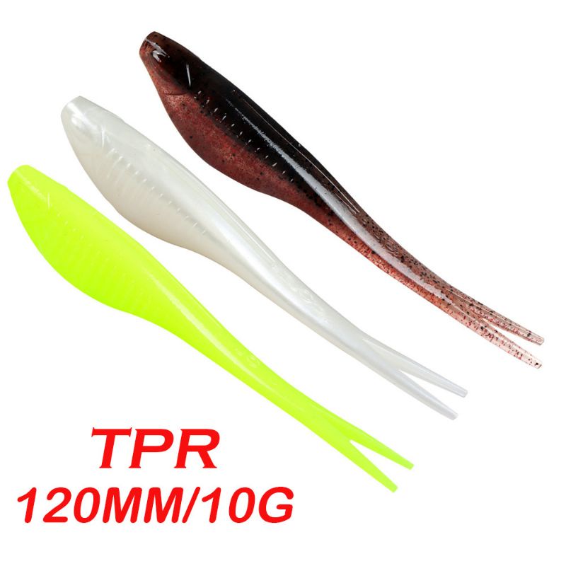 baby silencer soft lure 12cm 10g-umpan casting Tomang/gabus
