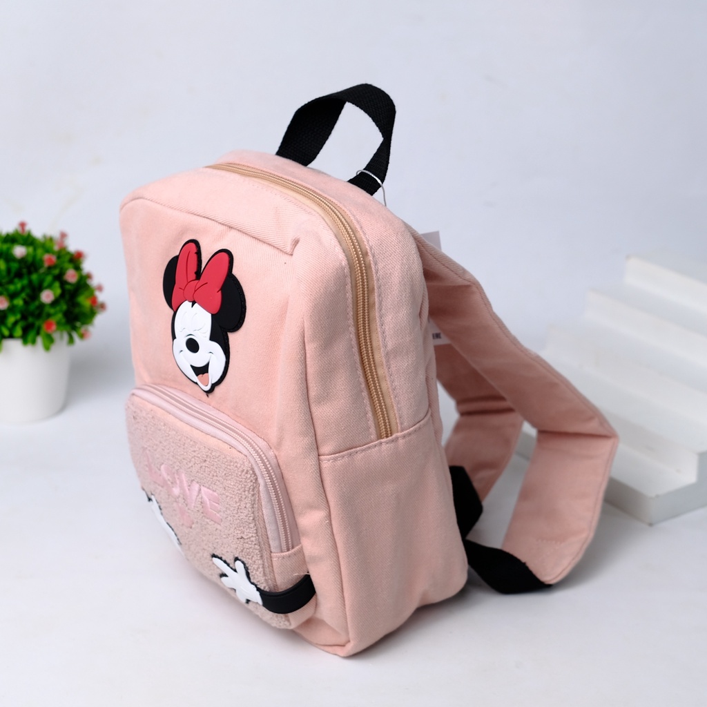 RANSEL DISNEY MICKEY TAS WANITA BRANDED BACKPACK Z337 PREMIUM IMPORT