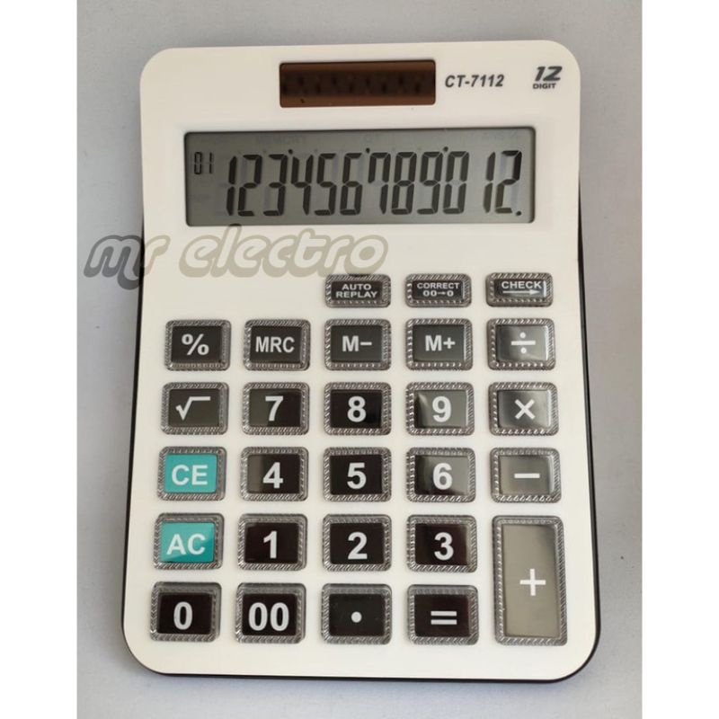

COD✓kalkulator dagang besar citizen CT-7112 12digit