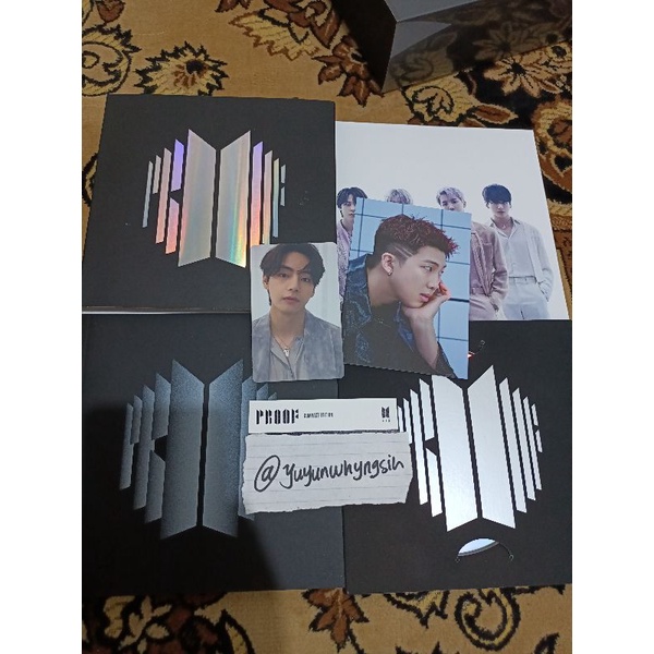 READY ALBUM PROOF BTS COMPACT UNSEALED PC TAEHYUNG