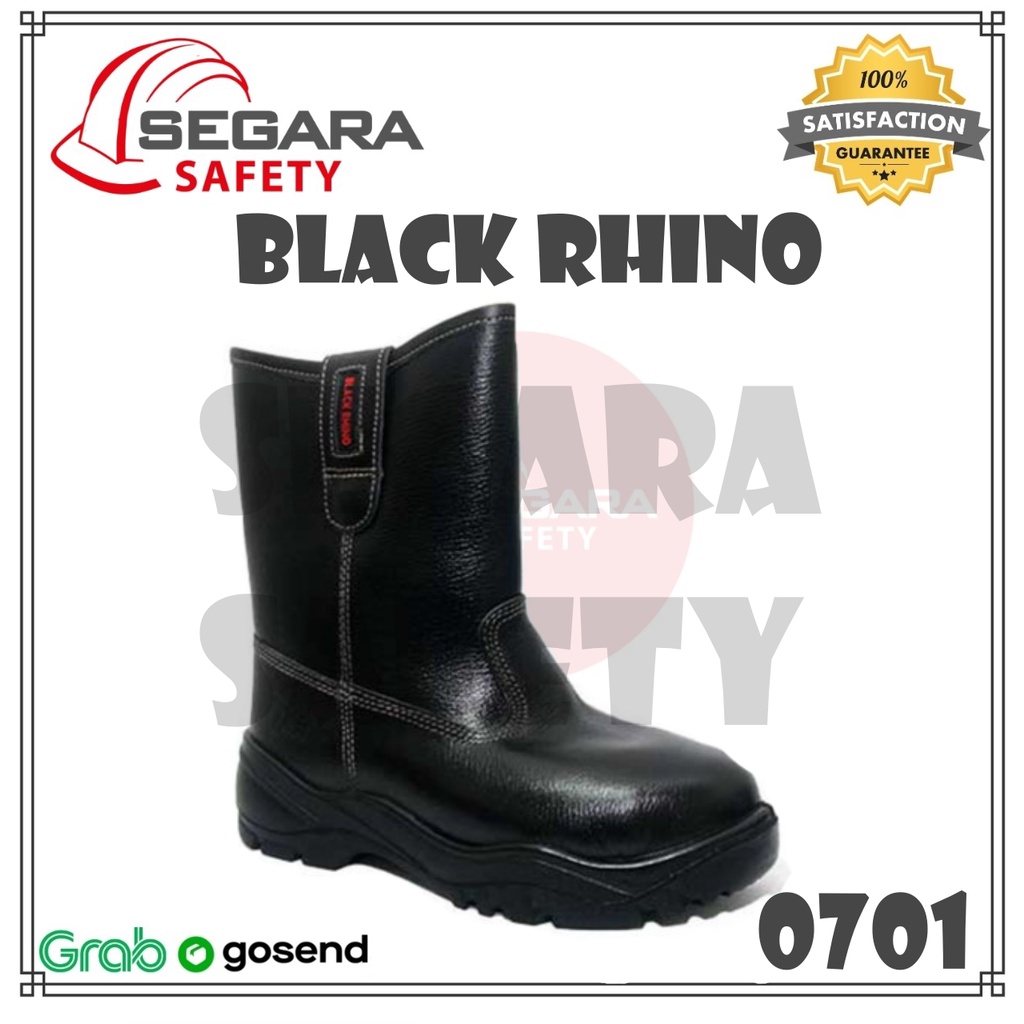 Sepatu Safety BLACK RHINO 0701