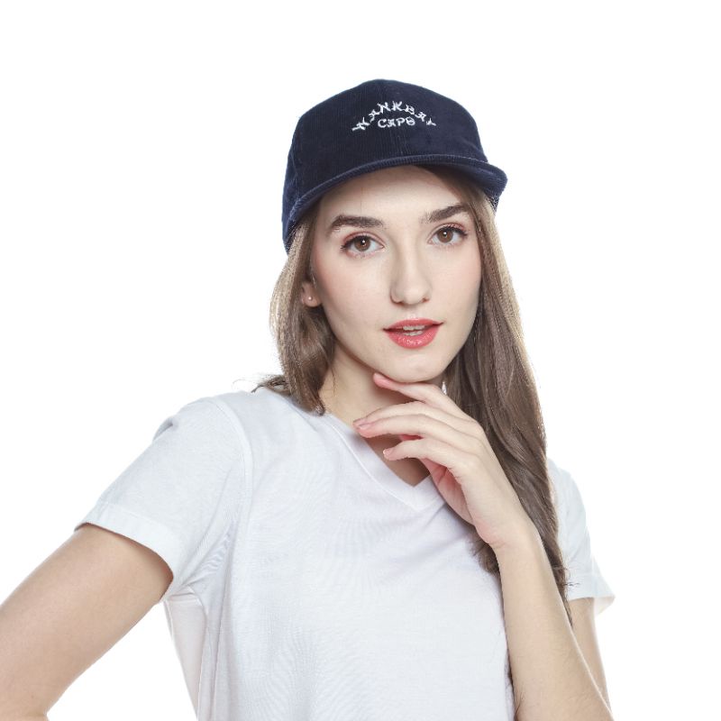 Topi Visors Pendek Corduroy Original - Topi Distro Casual Kualitas Import - Short Visors Hat