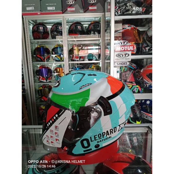 Helm Half Face KYT NFJ DENNIS FOGGIA