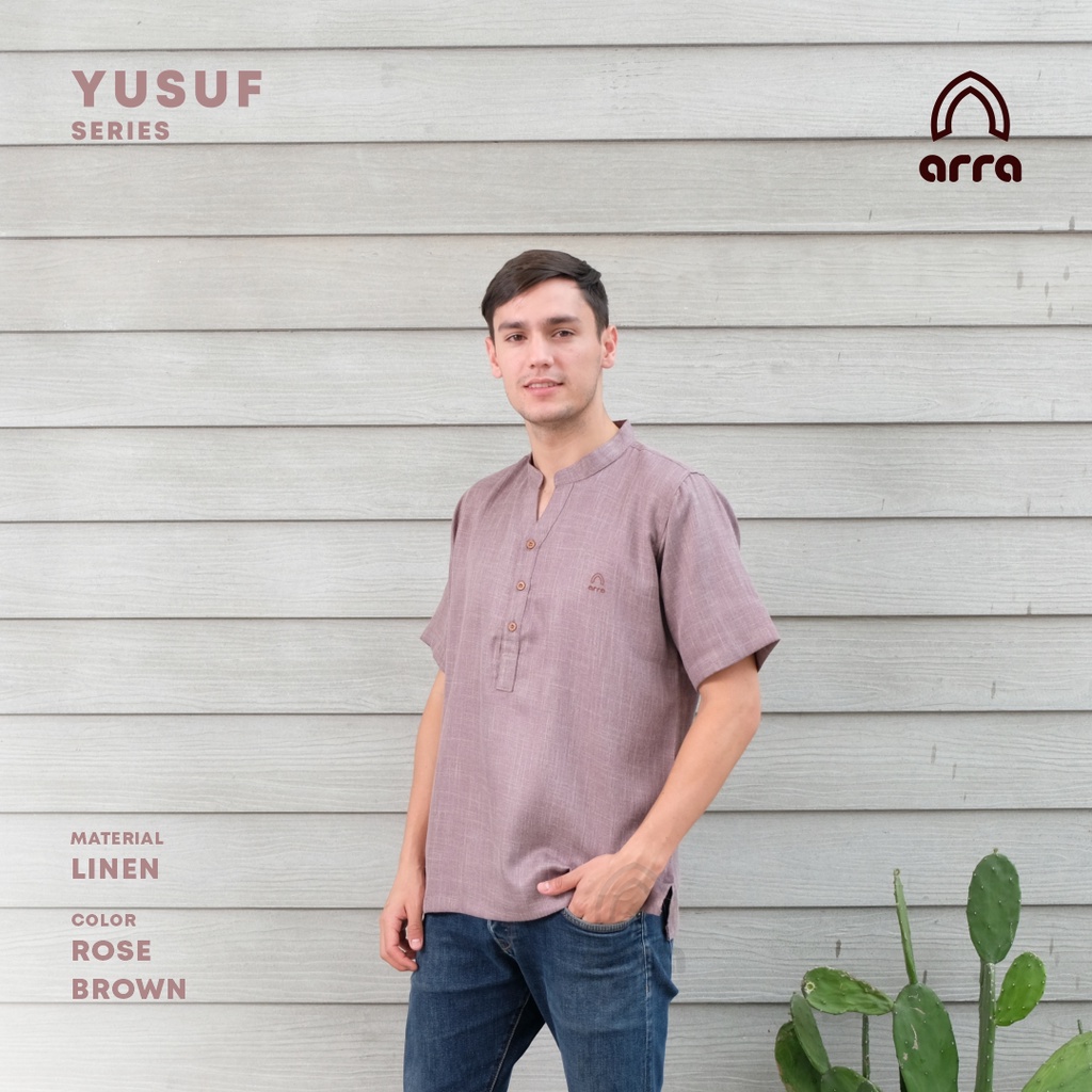 Baju Koko Kokoh Kemko Nibras Dewasa Baju Koko Rabbani Pria Lengan Pendek Baju Koko Pria Dewasa Lenga