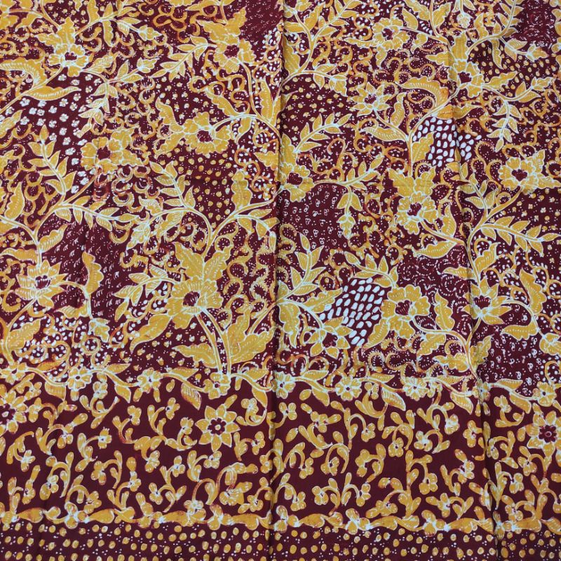 Jual Batik Tulis Lasem Terang Bulan Kuning Merah Shopee Indonesia